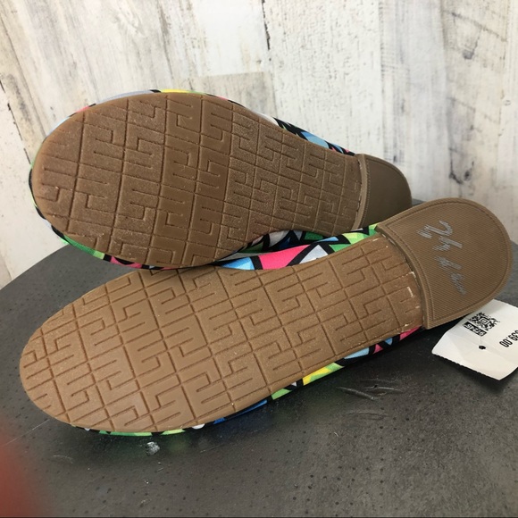 Loudmouth Crystal Bella Neon Flats - Picture 6 of 6